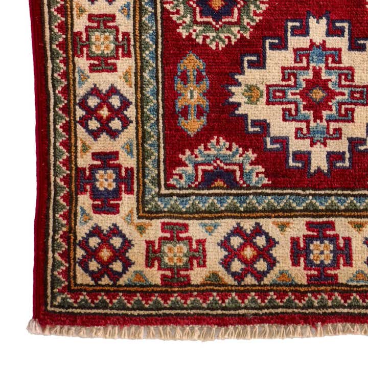 2' 1 x 3' 3 Hand Knotted Kazak Rug