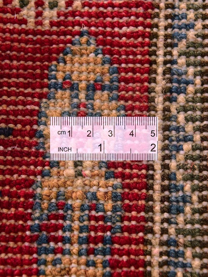 Detail image of 2' 1 x 3' 3 Hand Knotted Kazak Rug