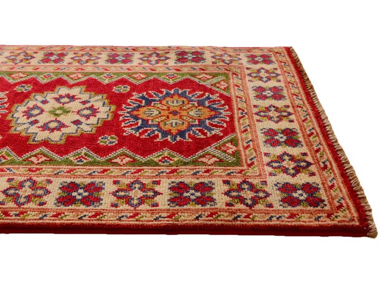 Detail image of 2' x 3' 1 Hand Knotted Kazak Rug