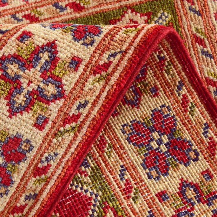 Detail image of 2' x 3' 1 Hand Knotted Kazak Rug