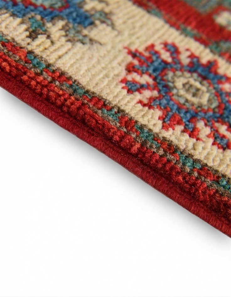 Detail image of 1' 11 x 3' Hand Knotted Kazak Rug