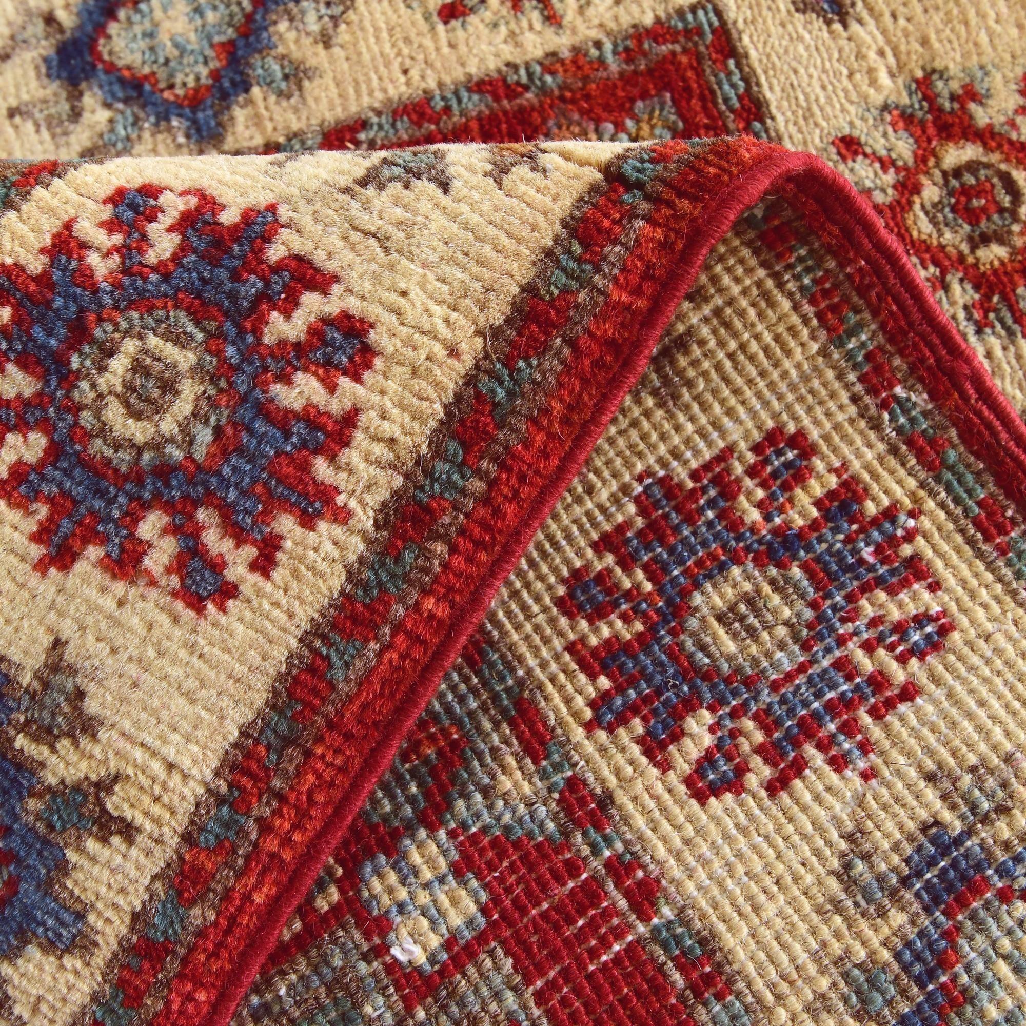 1' 11 x 3' Hand Knotted Kazak Rug