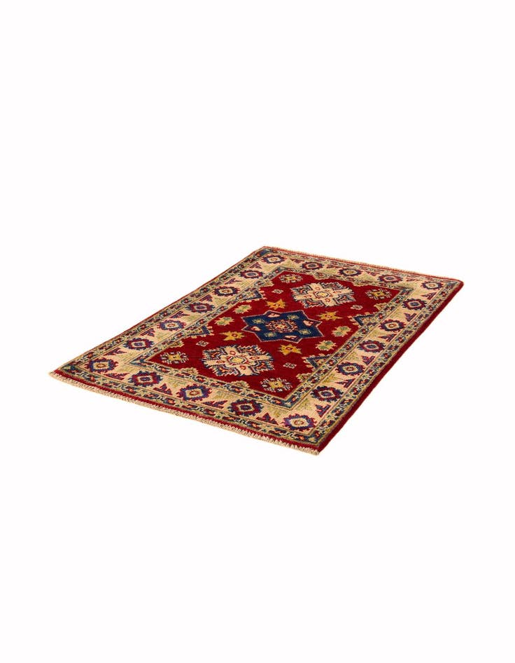 Detail image of 2' x 3' 1 Hand Knotted Kazak Rug