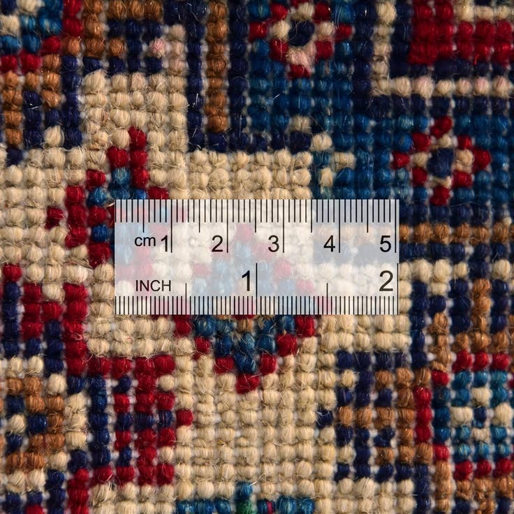 Detail image of 2' x 3' 1 Hand Knotted Kazak Rug