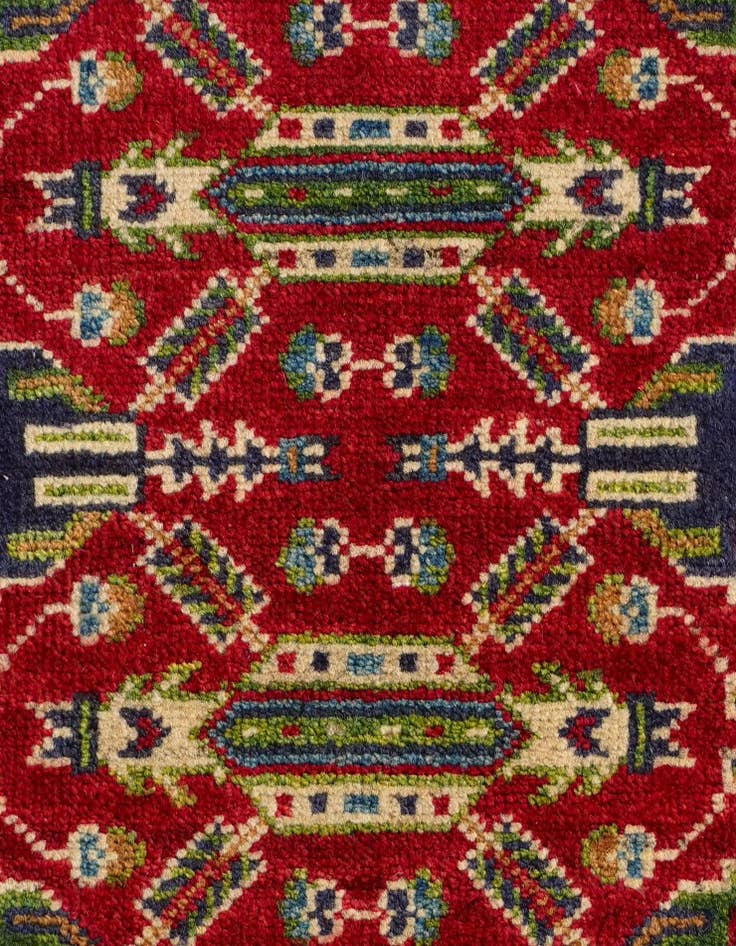 Detail image of 2' x 3' 1 Hand Knotted Kazak Rug