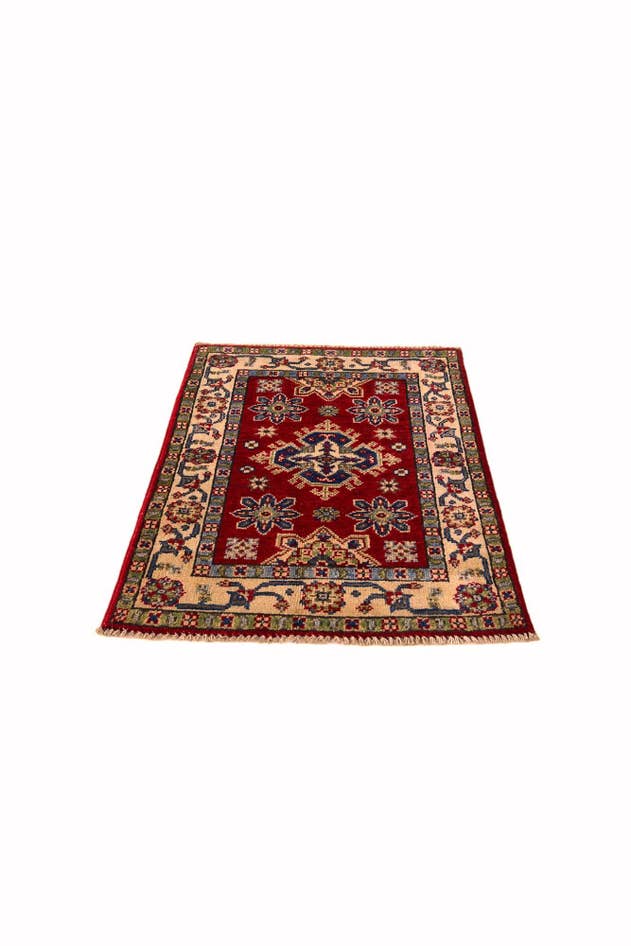 Detail image of 2' x 3' 1 Hand Knotted Kazak Rug