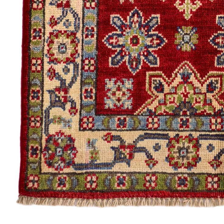 Detail image of 2' x 3' 1 Hand Knotted Kazak Rug