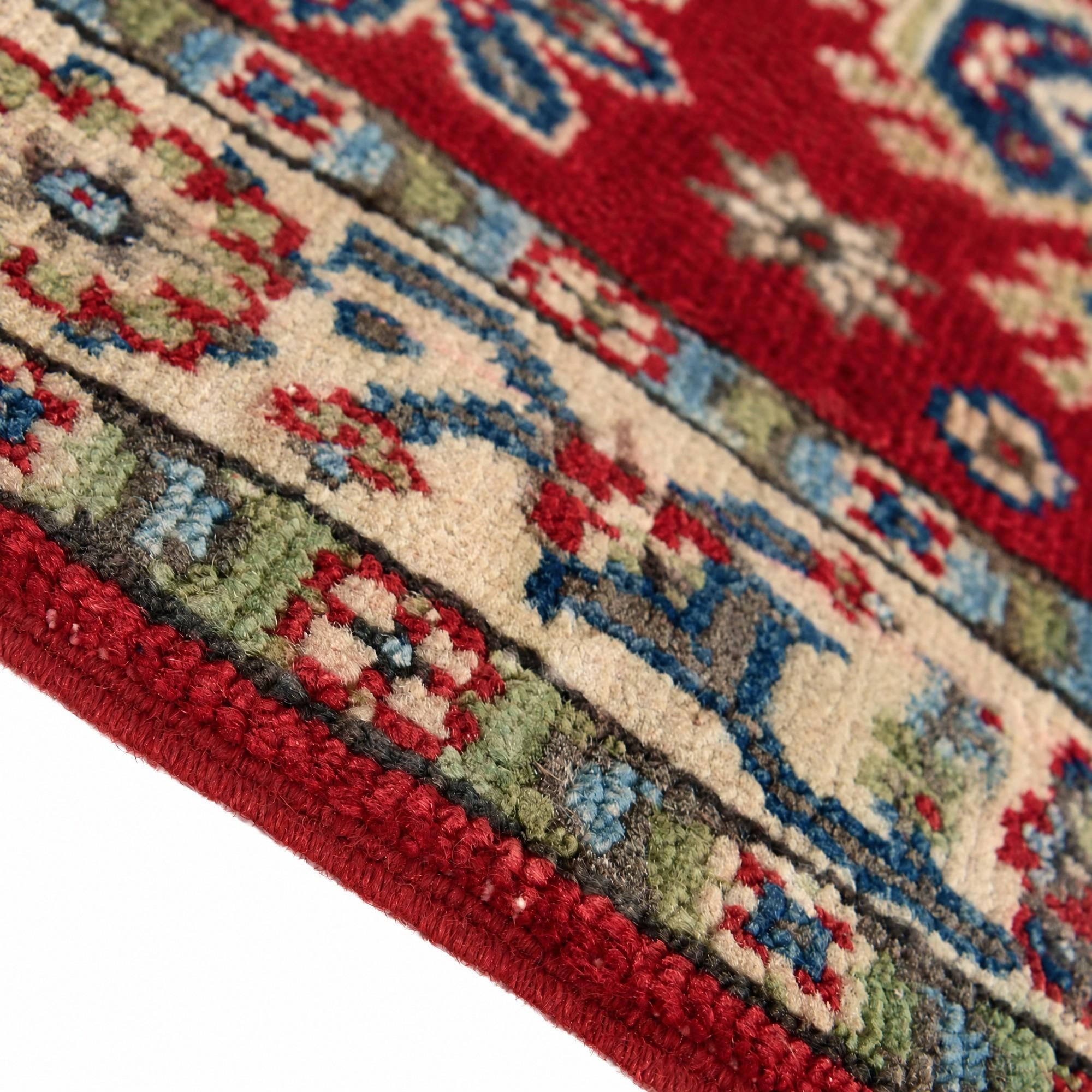 60cm x 95cm Hand Knotted Kazak Rug