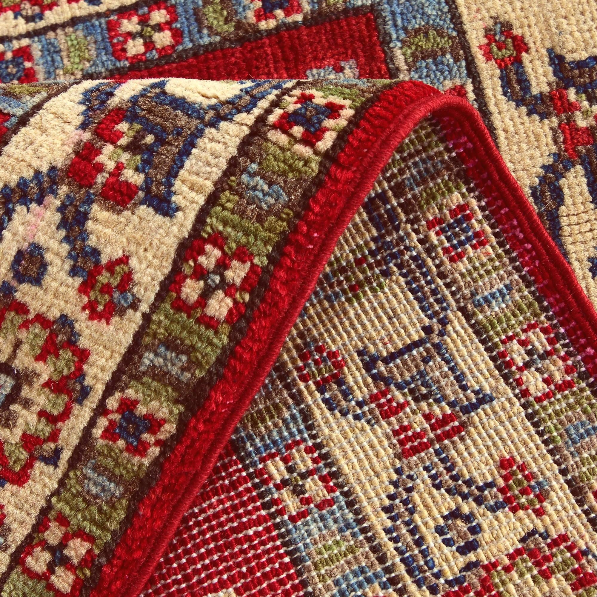 2' x 3' 1 Hand Knotted Kazak Rug