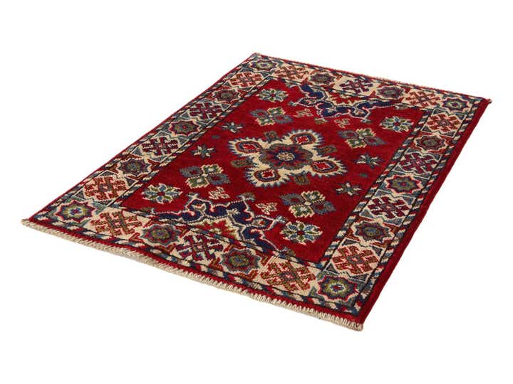 2' x 2' 10 Hand Knotted Kazak Rug