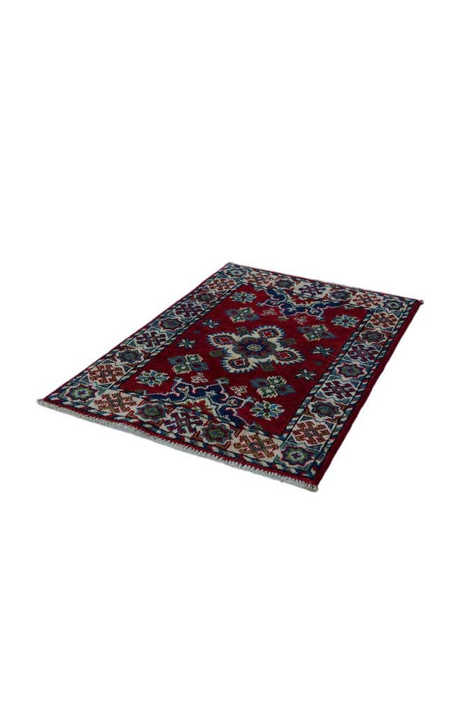 2' x 2' 10 Hand Knotted Kazak Rug