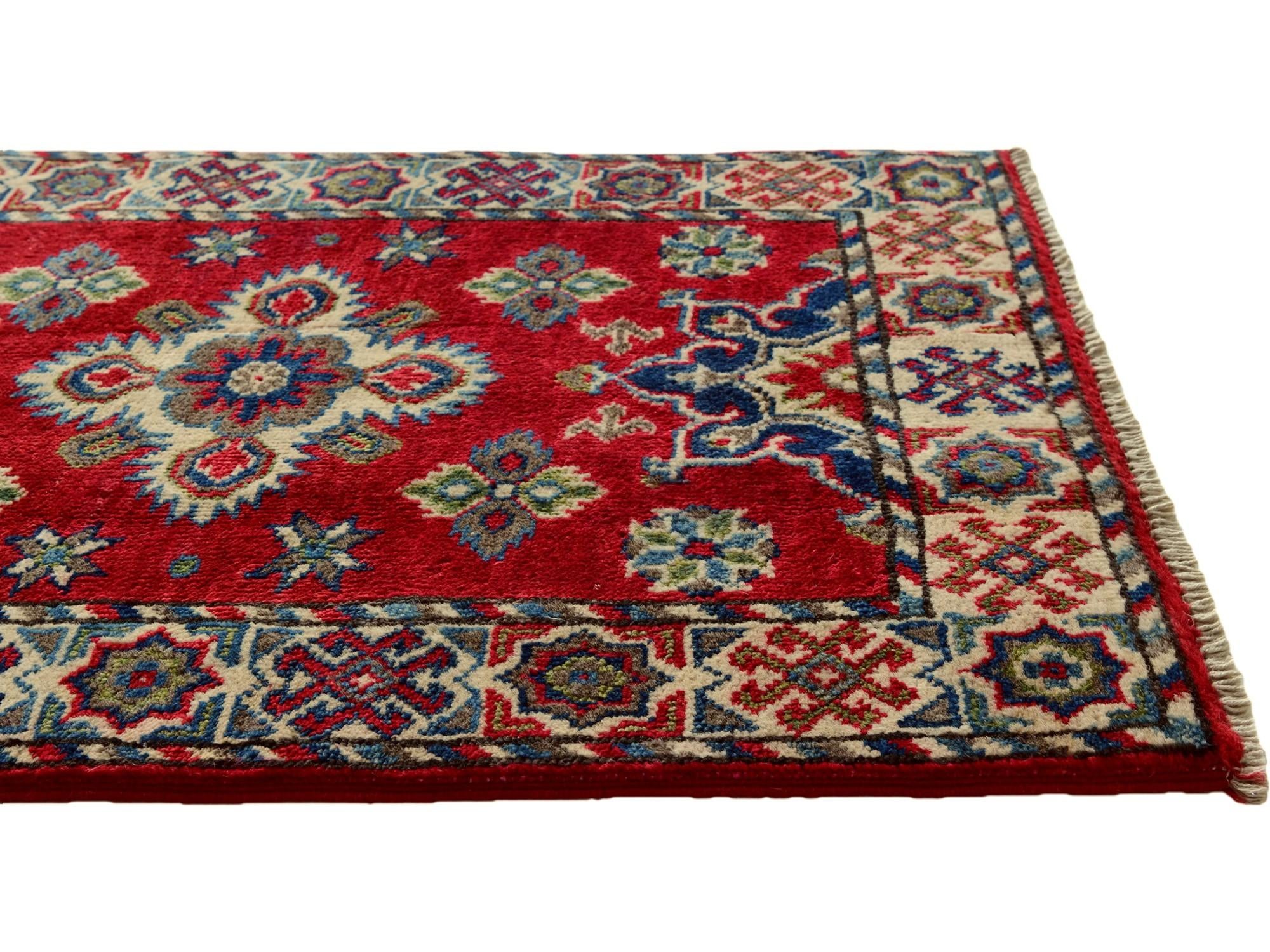 2' x 2' 10 Hand Knotted Kazak Rug