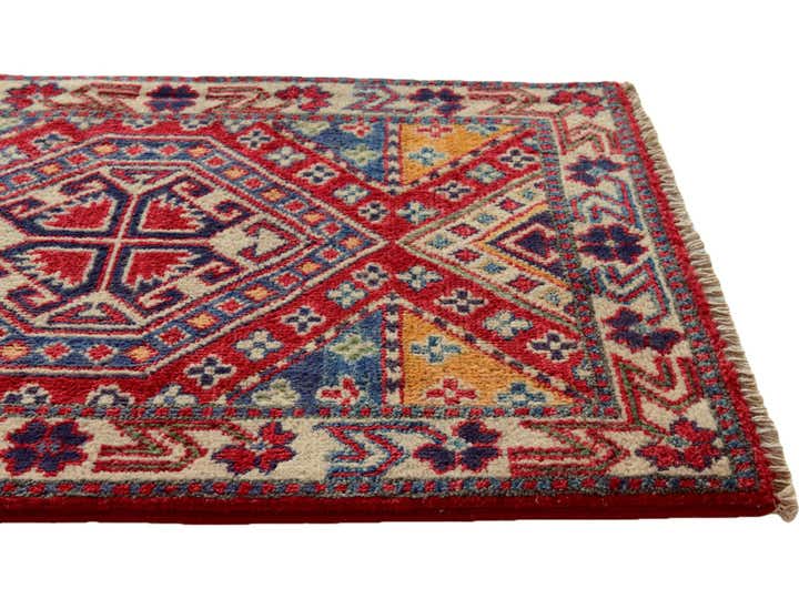 2' x 3' Hand Knotted Kazak Rug