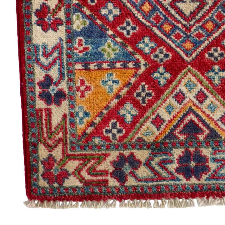 2' x 3' Hand Knotted Kazak Rug
