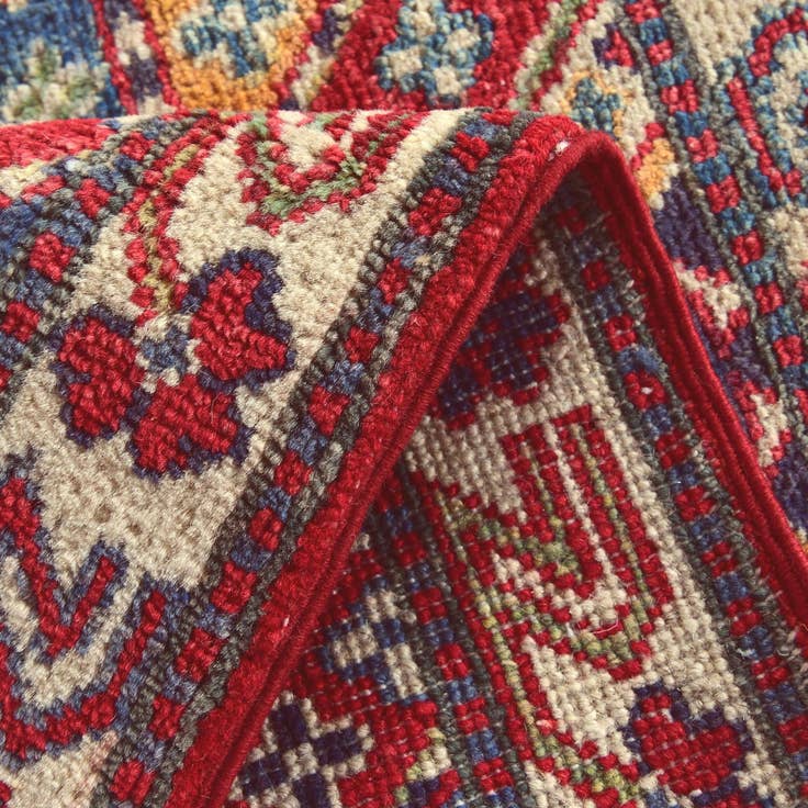 Detail image of 2' x 3' Hand Knotted Kazak Rug