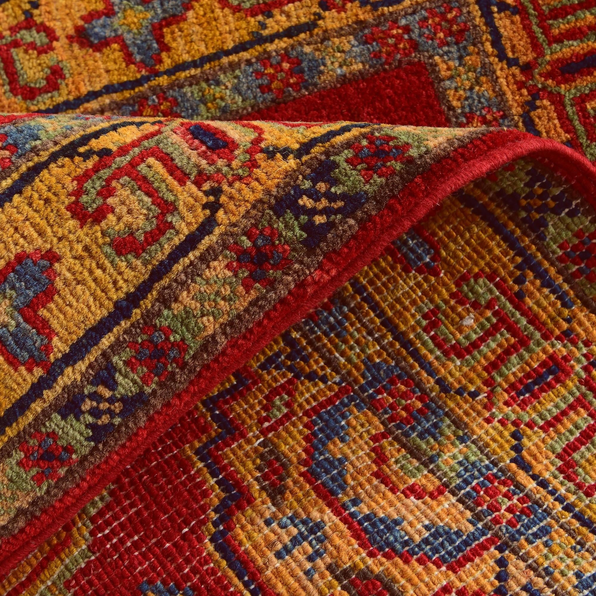 2' 1 x 3' 3 Hand Knotted Kazak Rug