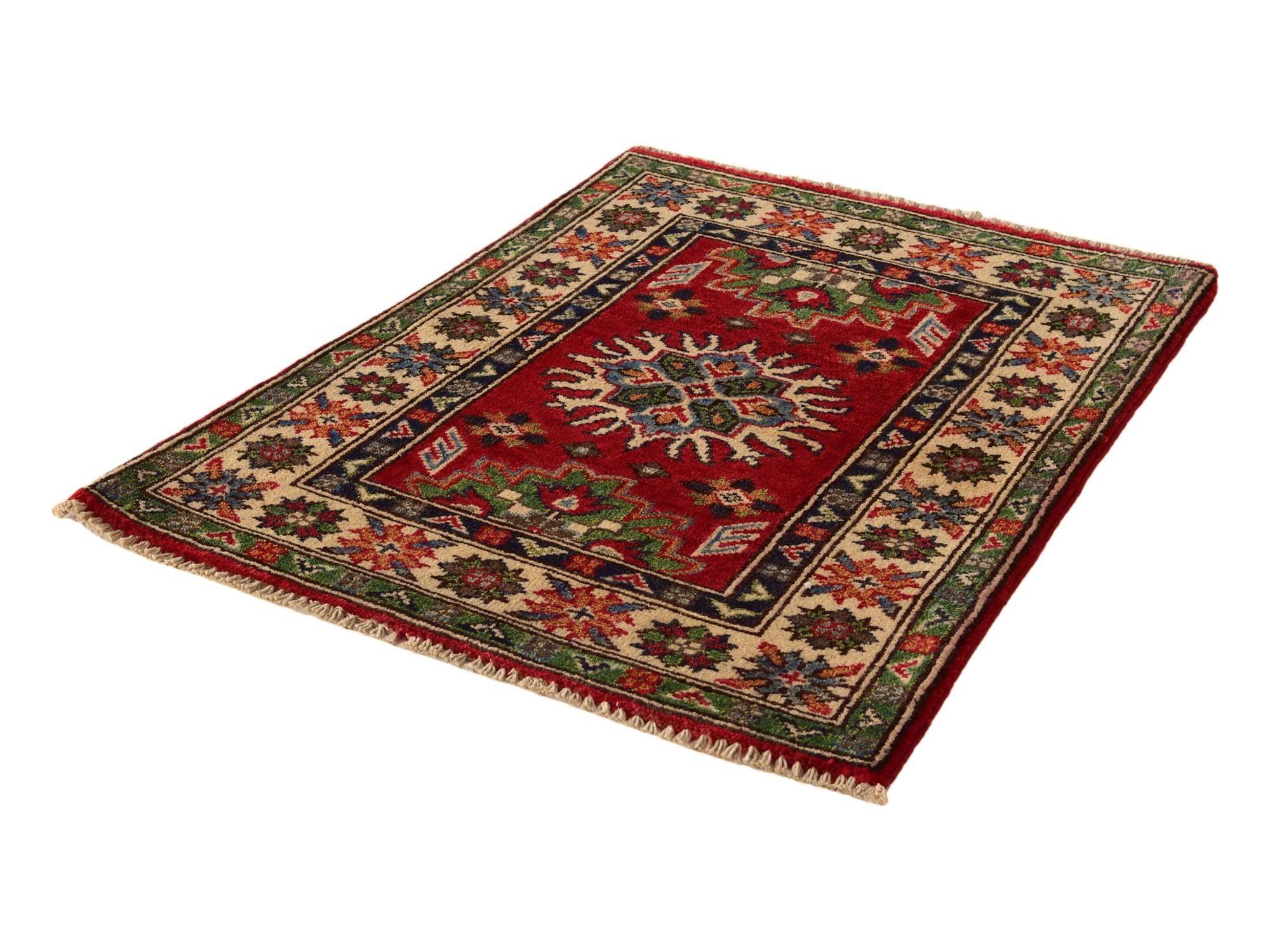2' 1 x 2' 9 Hand Knotted Kazak Rug