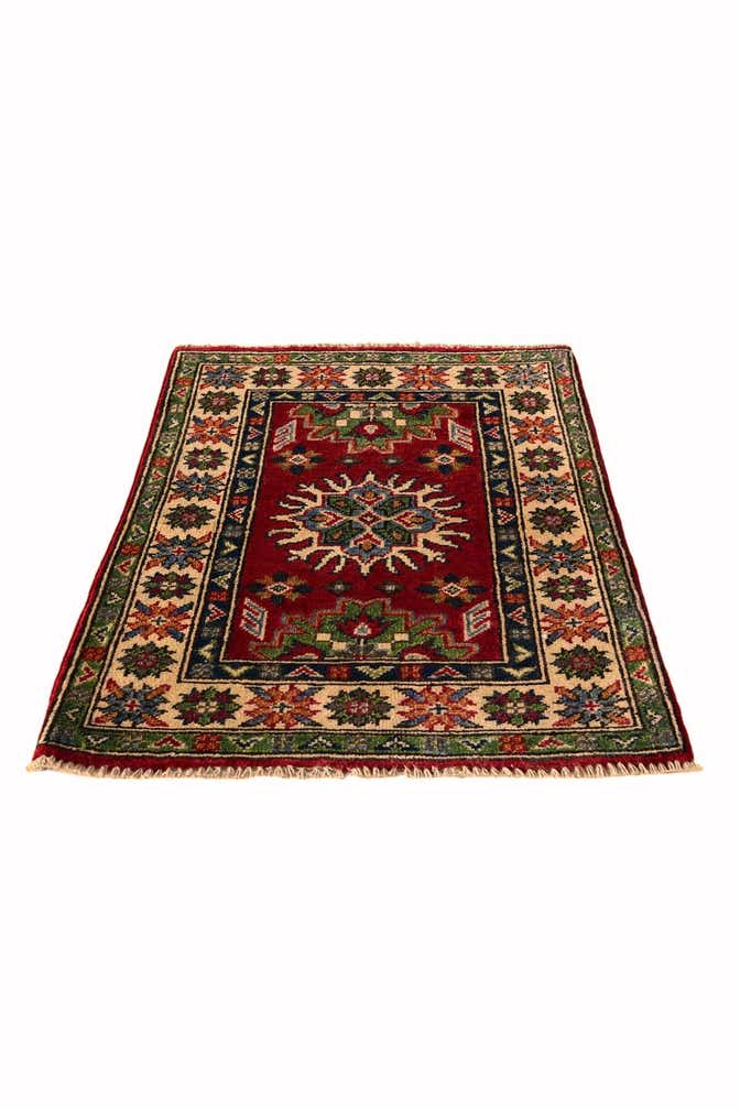 2' 1 x 2' 9 Hand Knotted Kazak Rug