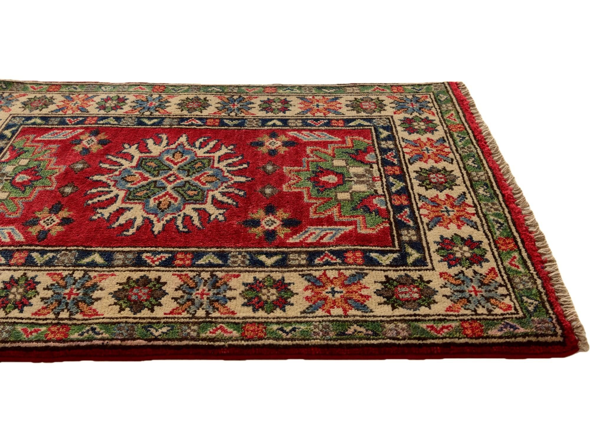 2' 1 x 2' 9 Hand Knotted Kazak Rug
