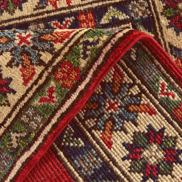 2' 1 x 2' 9 Hand Knotted Kazak Rug