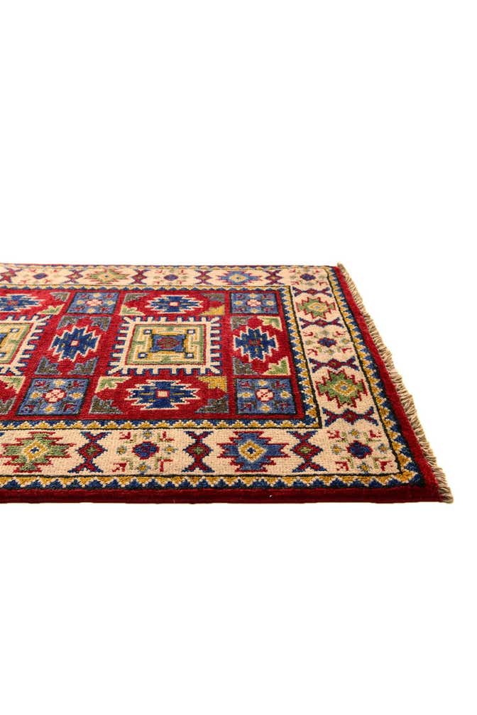 2' x 2' 11 Hand Knotted Kazak Rug