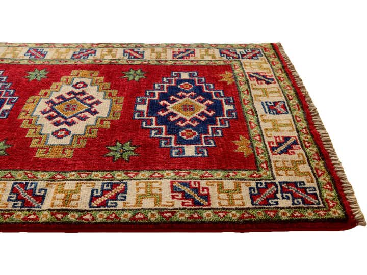 2' x 2' 10 Hand Knotted Kazak Rug