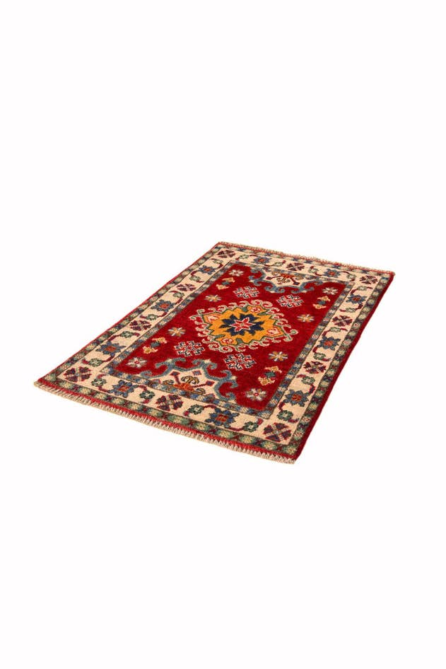Detail image of 1' 11 x 2' 11 Hand Knotted Kazak Rug