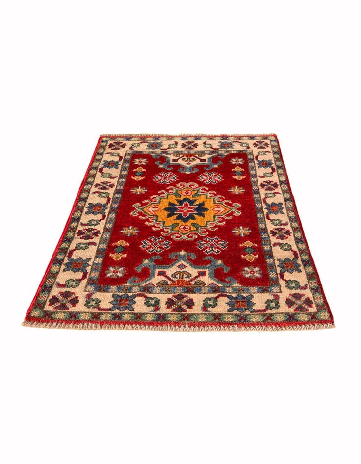 Detail image of 1' 11 x 2' 11 Hand Knotted Kazak Rug