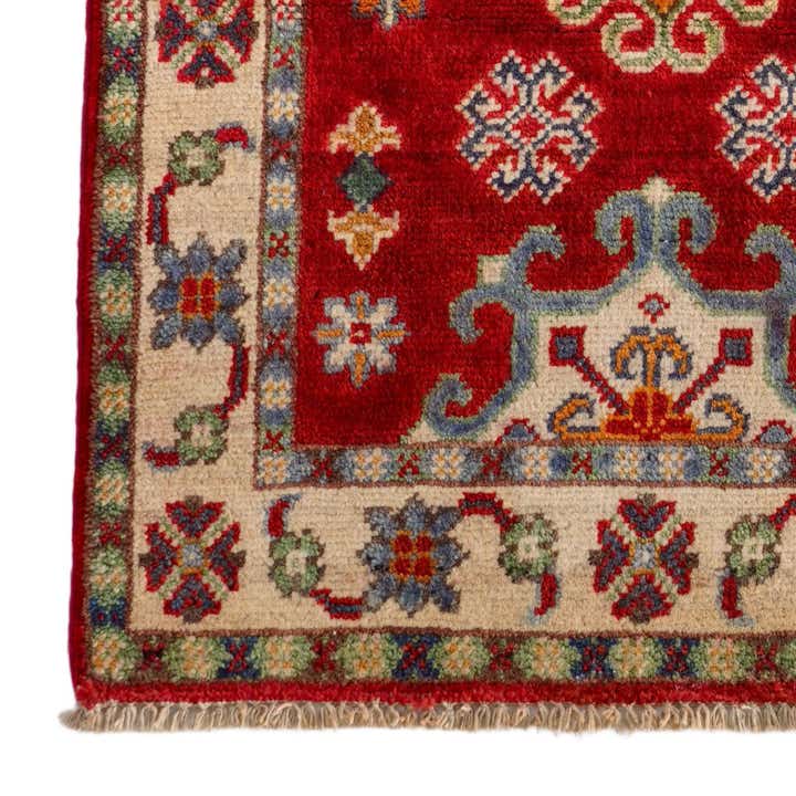 1' 11 x 2' 11 Hand Knotted Kazak Rug