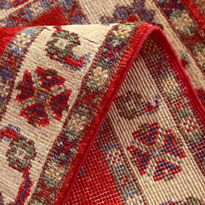 1' 11 x 2' 11 Hand Knotted Kazak Rug
