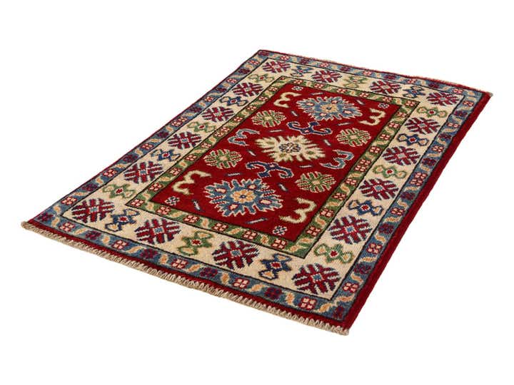 2' x 3' 1 Hand Knotted Kazak Rug