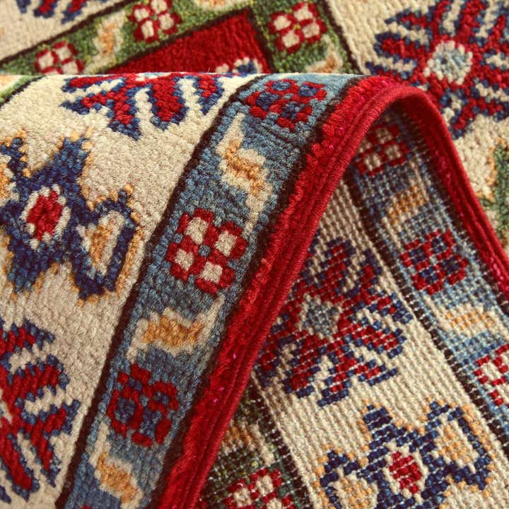 2' x 3' 1 Hand Knotted Kazak Rug