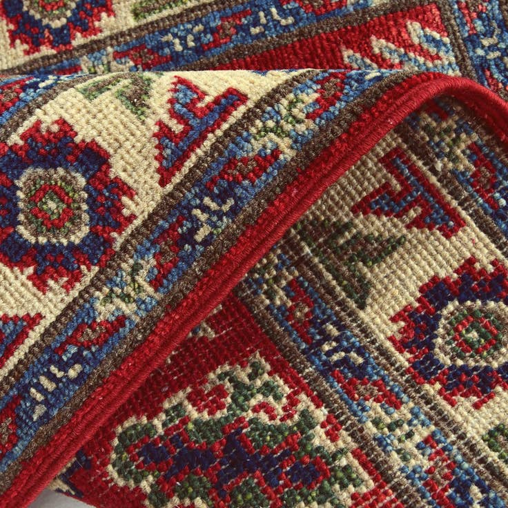 Detail image of 2' x 3' 2 Hand Knotted Kazak Rug