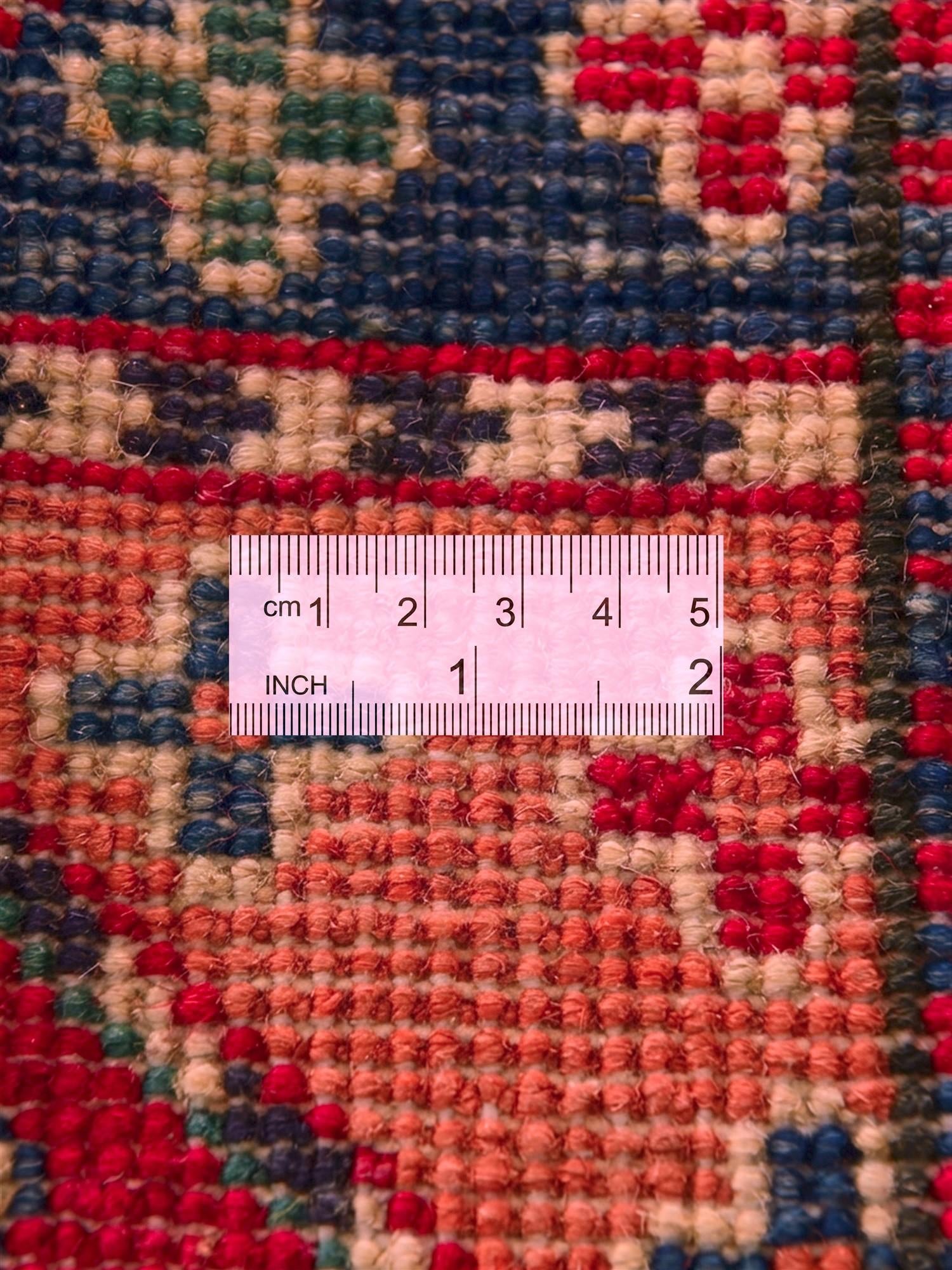1' 11 x 2' 11 Hand Knotted Kazak Rug