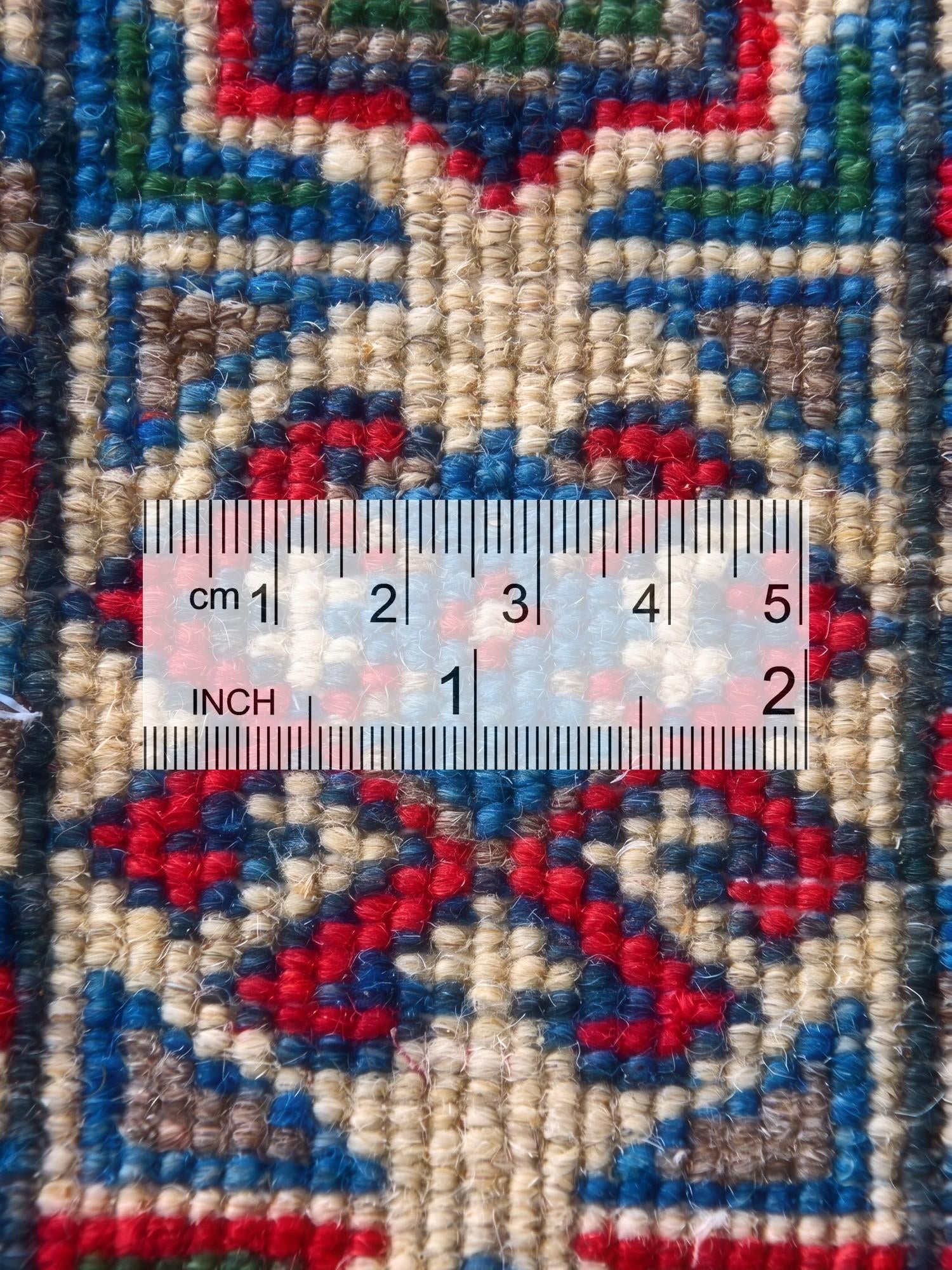 2' x 2' 9 Hand Knotted Kazak Rug
