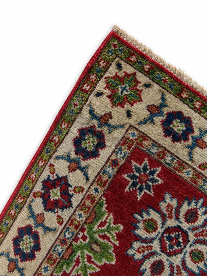 2' x 3' 3 Hand Knotted Kazak Rug