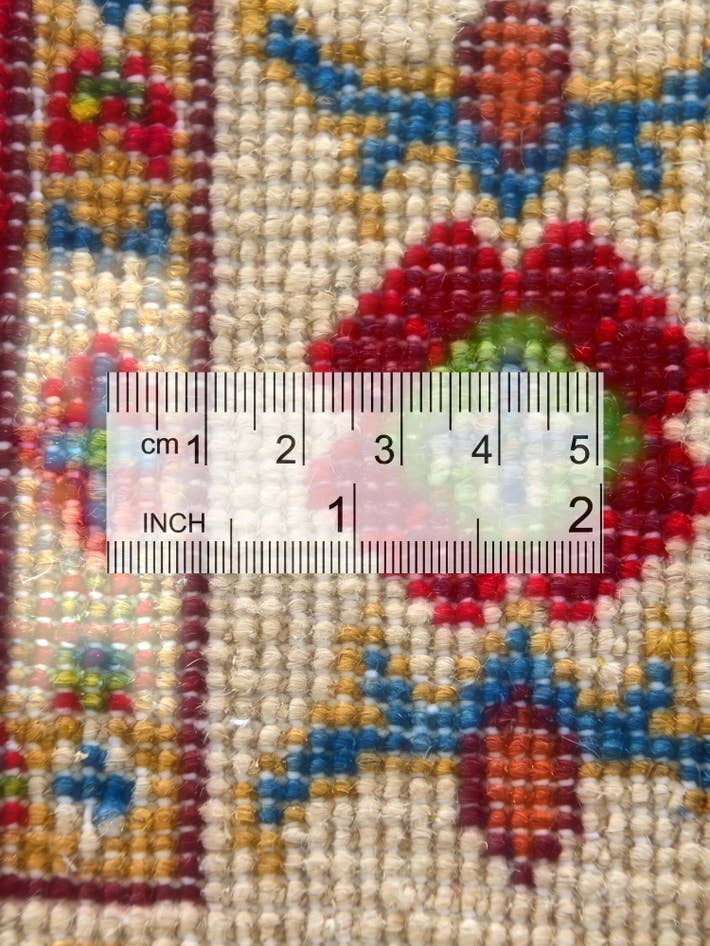 Detail image of 2' x 3' 3 Hand Knotted Kazak Rug