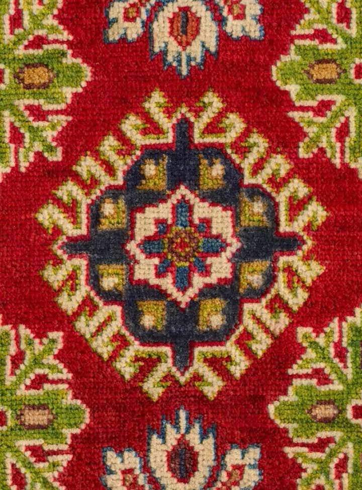 2' x 3' 3 Hand Knotted Kazak Rug