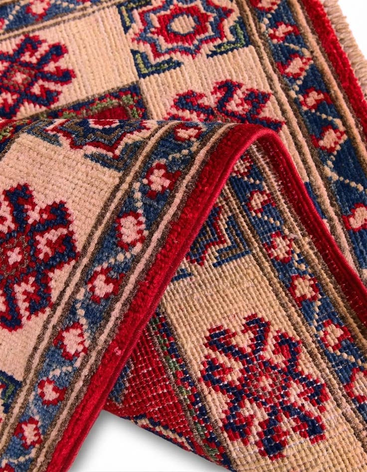 Detail image of 2' x 2' 11 Hand Knotted Kazak Rug