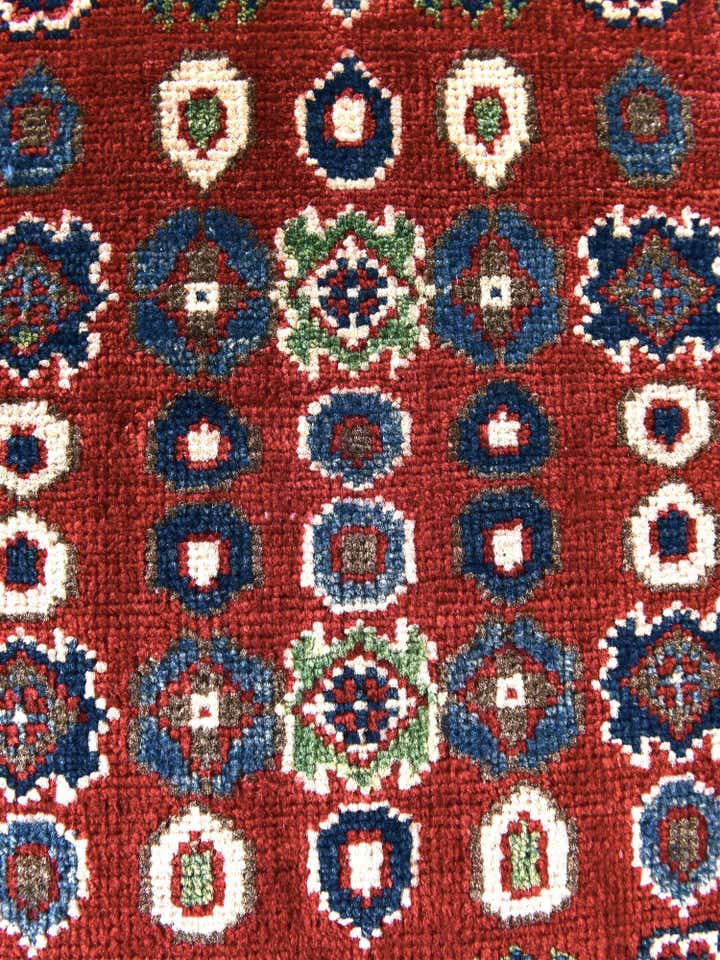 2' x 2' 11 Hand Knotted Kazak Rug