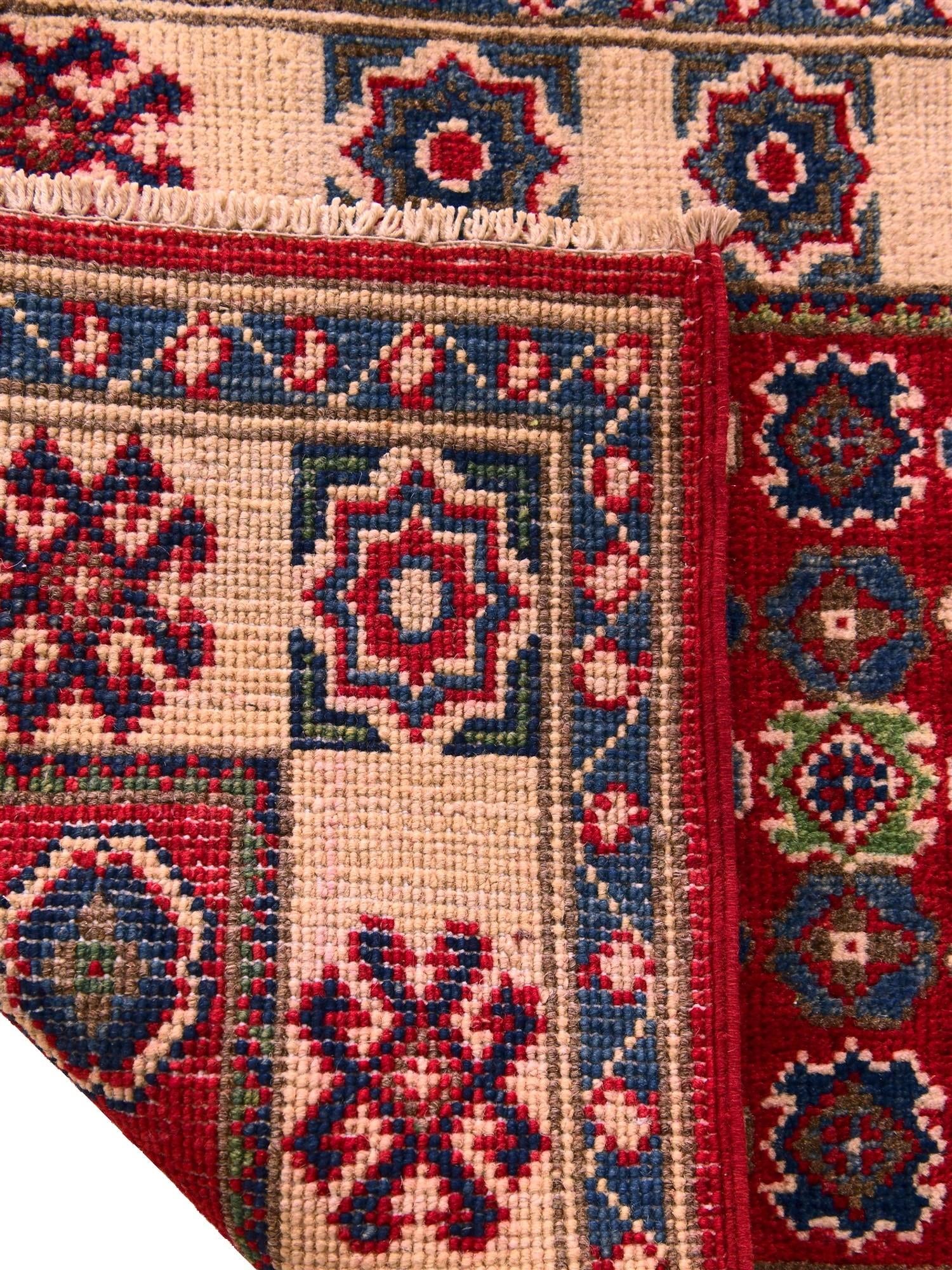 2' x 2' 11 Hand Knotted Kazak Rug