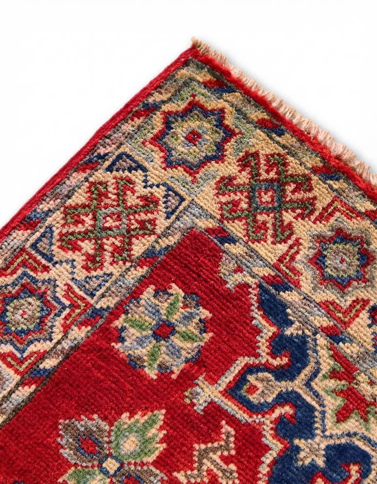 Detail image of 2' x 3' 1 Hand Knotted Kazak Rug