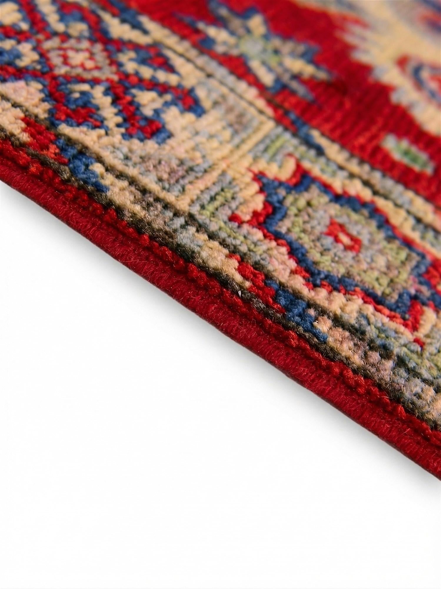 2' x 3' 1 Hand Knotted Kazak Rug