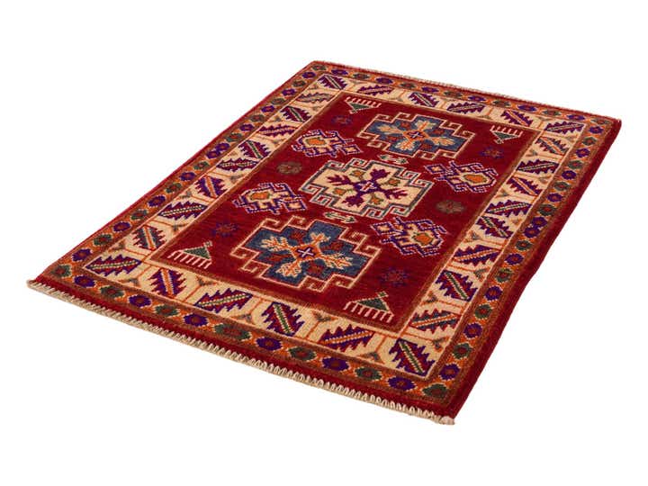 2' 1 x 2' 11 Hand Knotted Kazak Rug