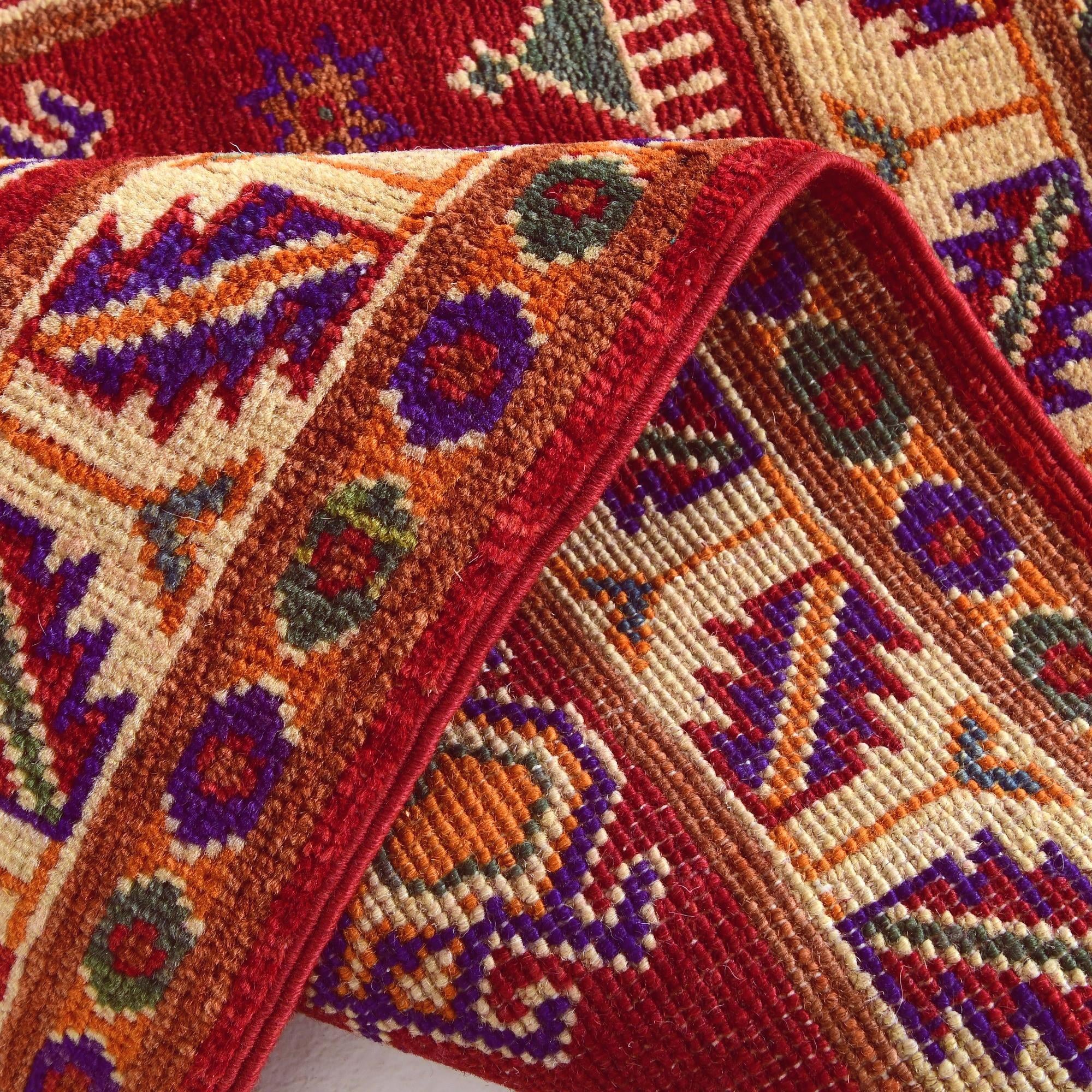 2' 1 x 2' 11 Hand Knotted Kazak Rug