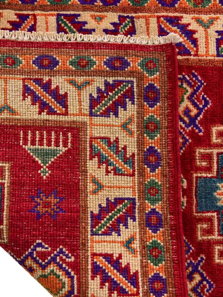 2' 1 x 2' 11 Hand Knotted Kazak Rug