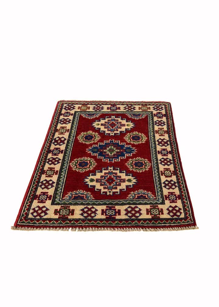 2' 1 x 2' 11 Hand Knotted Kazak Rug