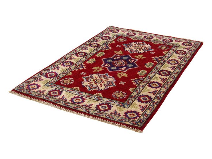 Detail image of 2' 1 x 3' 2 Hand Knotted Kazak Rug