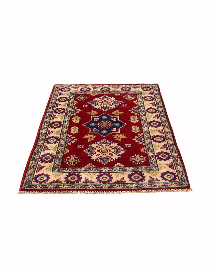 Detail image of 2' 1 x 3' 2 Hand Knotted Kazak Rug