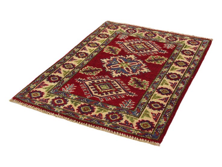 Detail image of 2' 2 x 3' 2 Hand Knotted Kazak Rug